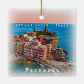 LGR002 VERNAZZA, Cinque Terre,イタリア, セラミックオーナメント (裏面)