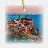 LGR002 VERNAZZA, Cinque Terre,イタリア, セラミックオーナメント (正面)
