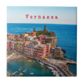 LGR002 VERNAZZA - Cinque Terre – イタリア –  タイル (正面)