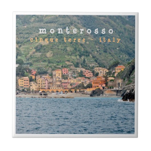 LGR006 MONTEROSSO - Cinque Terre – イタリア –  タイル (正面)