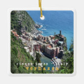 LGR007 VERNAZZA, Cinque Terre，イタリア， セラミックオーナメント (正面)