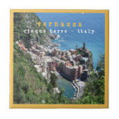 LGR007 VERNAZZA - Cinque Terre – イタリア – タイル (正面)