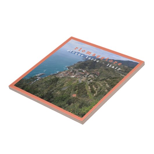 LGR008 RIOMAGGIORE - Cinque Terre – イタリア –  タイル (側面)