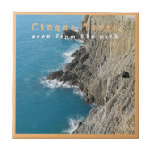 LGR013 CINQUE TERRE – 空中表示 – イタリア –  タイル (正面)