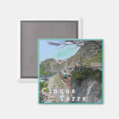 LGR014 CINQUE TERRE – コースト – イタリア – 冷蔵庫 マグネット (正面/裏面)