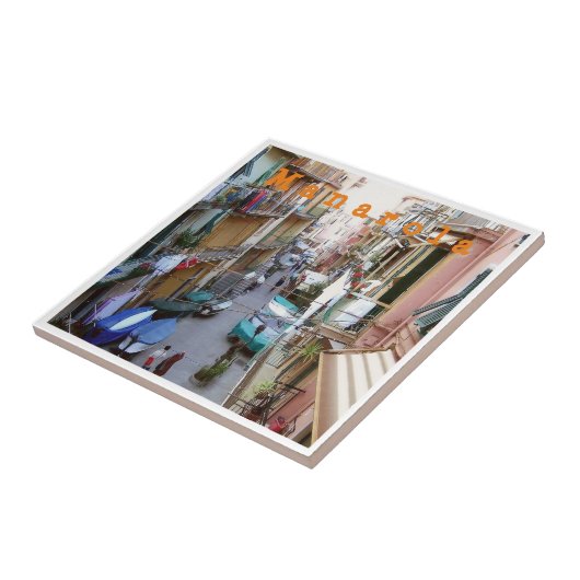 LGR015 MANAROLA – 旧市街 – チンケ・テレ – タイル (側面)