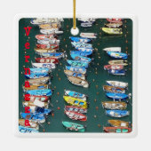 LGR016 VERNAZZA、ハーバー、チンケ・テール、 セラミックオーナメント (裏面)