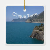 LGR029 CINQUE TERRE - Liguria – イタリア， セラミックオーナメント (裏面)