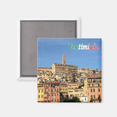 LGR073 VENTIMIGLIA - Liguria – イタリア – 冷蔵庫 マグネット (正面/裏面)