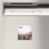 LGR100 ALASSIO, Liguria,イタリア,冷蔵庫 マグネット (インサイチュ (食洗機))