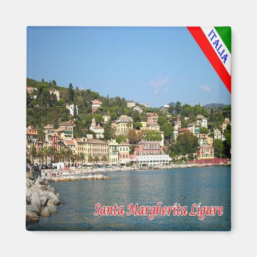 LGR110 SANTA MARGHERITA LIGURE、冷蔵庫 マグネット (正面)