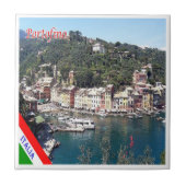 LGR116 PORTOFINO，リグーリア，イタリア， タイル (正面)