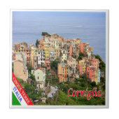 LGR136 CORNIGLIA Cinque Terre,イタリア, タイル (正面)