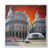LGR158 GENOA, View of Piazza De Ferrari, タイル (正面)