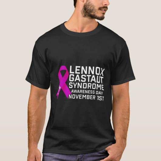 LGS認識度デイレノックスガスタウトシンドロムアワレネス Tシャツ (正面)