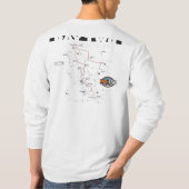 lgslv Tシャツの2008年のSam's Club MS150のルート Tシャツ (裏面)