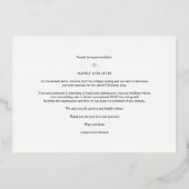 LGTBゲイお洒落MR & MR Christmasの写結婚真 箔シーズンカード (裏面)