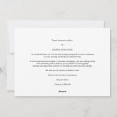 LGTB Gay Whimsical MR & MR Christmas Wedding Photo シーズンカード (裏面)