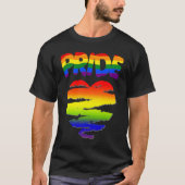LGTB Pride Flag  17 Tシャツ (正面)