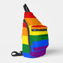 LGTBQI プライドフラグシティのショルダーバッグ スリングバッグ