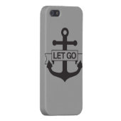 lgwのいかりの薄い灰色の例のiPhone 5 iPhoneケース (裏面右)