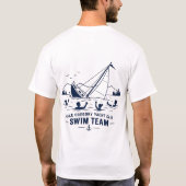 LGYC水泳チームTシャツ Tシャツ (裏面)
