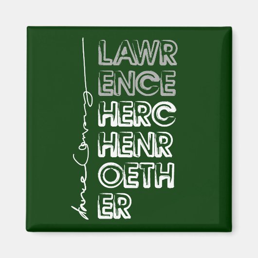 LHマグネット(緑) マグネット (正面)