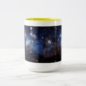 LH95 stellar nursery in the Large Magellanic Cloud ツートーンマグカップ (中央)