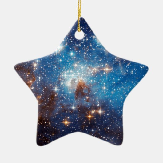 LH 95星形成領域 – ハッブル宇宙写真 セラミックオーナメント (正面)