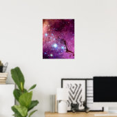 LHA 120-N11星形成ハッブル宇宙写真 ポスター (ホームオフィス)
