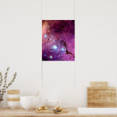 LHA 120-N11星形成ハッブル宇宙写真 ポスター (キッチン)