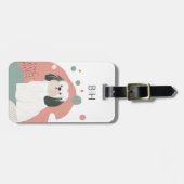 Lhasa Apso Dog Luggage Tag ラゲッジタグ (正面横)