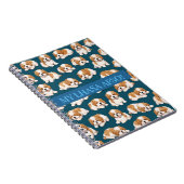Lhasa Apso Puppy Notebook Journal ノートブック (右側)