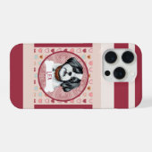 Lhasa Apso Valentine Heart iPhone 11 Pro Case  iPhoneケース (裏面横)
