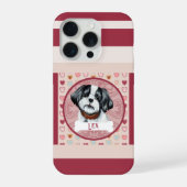 Lhasa Apso Valentine Heart iPhone 11 Pro Case  iPhoneケース (裏面)