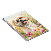 Lhasa Apso Watercolor Journal ノートブック (右側)