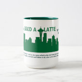 LHBCはラテを恋しく思いました ツートーンマグカップ (中央)