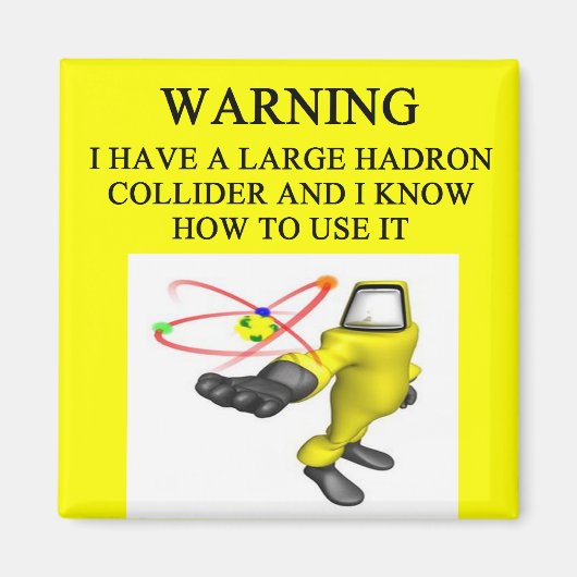 LHC大型ハドロン加速器 マグネット (正面)