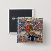 「l'Histoire de Merlin'からの鬼の議会、 缶バッジ (正面&裏面)