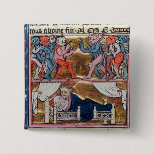 「l'Histoire de Merlin'からの鬼の議会、 缶バッジ