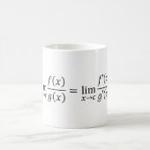 L'Hopital'S Rule – 数学と微積分の基本T-Shir コーヒーマグカップ (中央)