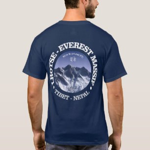 Lhotse -エベレストの中央山塊 tシャツ