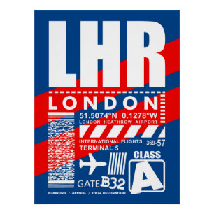 LHRロンドンエアポート ポスター
