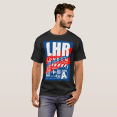 LHRロンドンエアポート Tシャツ (正面フル)