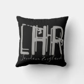 LHRロンドンヒースローエアポート クッション (裏面)