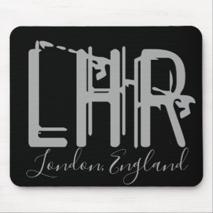 LHRロンドンヒースローエアポート マウスパッド