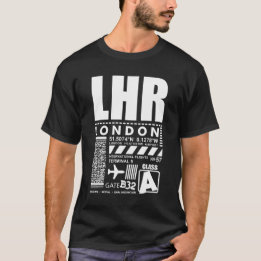 LHRロンドンヒースローエアポート Tシャツ