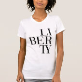 LI_BER_TY Tシャツ (正面)