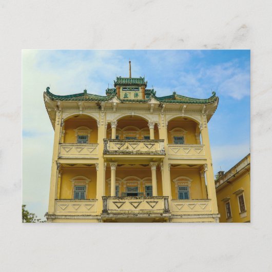 Li Gardenシリーズ:時間の柱 ポストカード (正面)