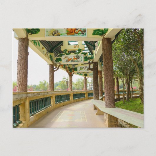 Li Garden Series：アートと自然の出会い ポストカード (正面)